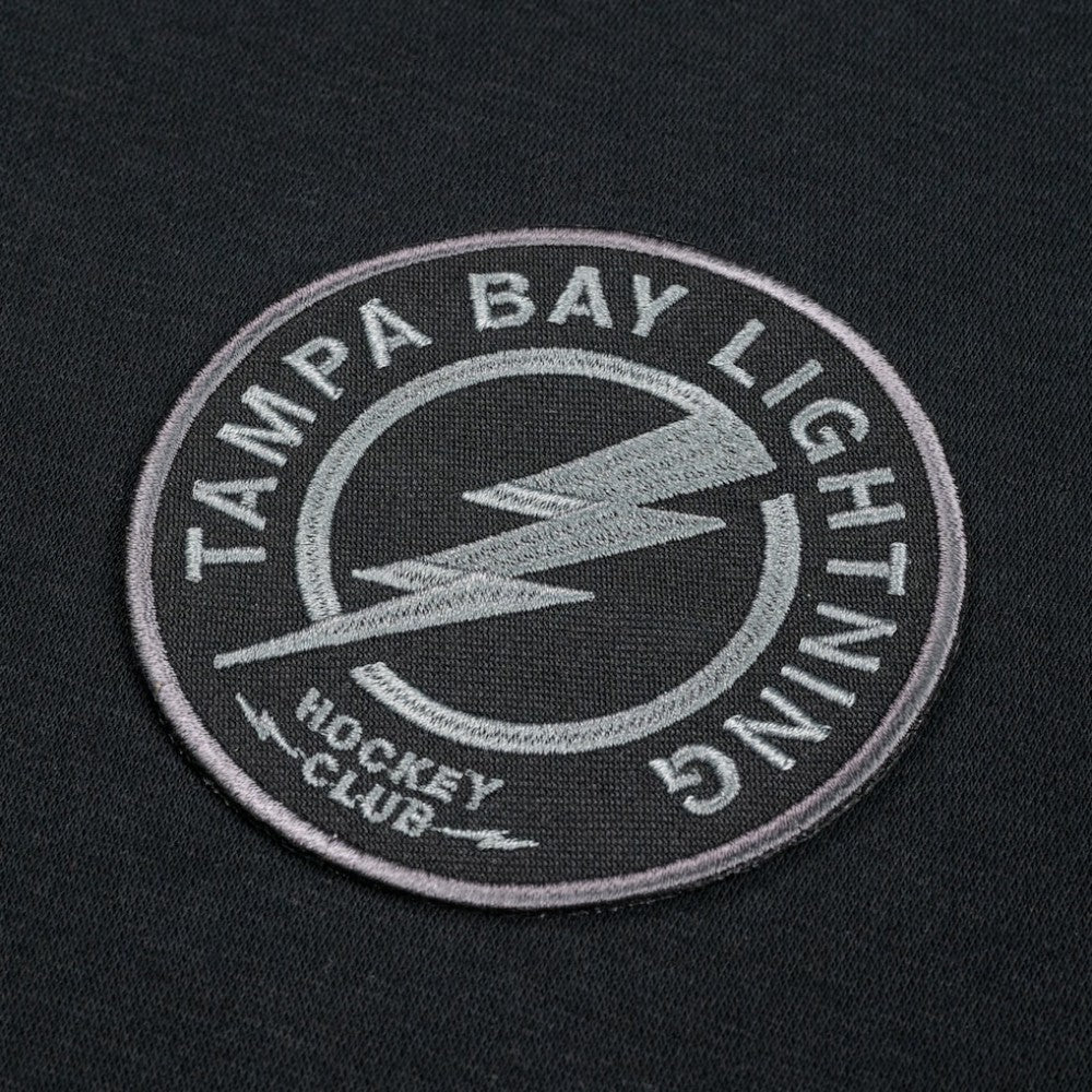 NHL Tampa Bay Lightning Levelwear Women's Waterfall Nightfall Pullover Hoodie - Black