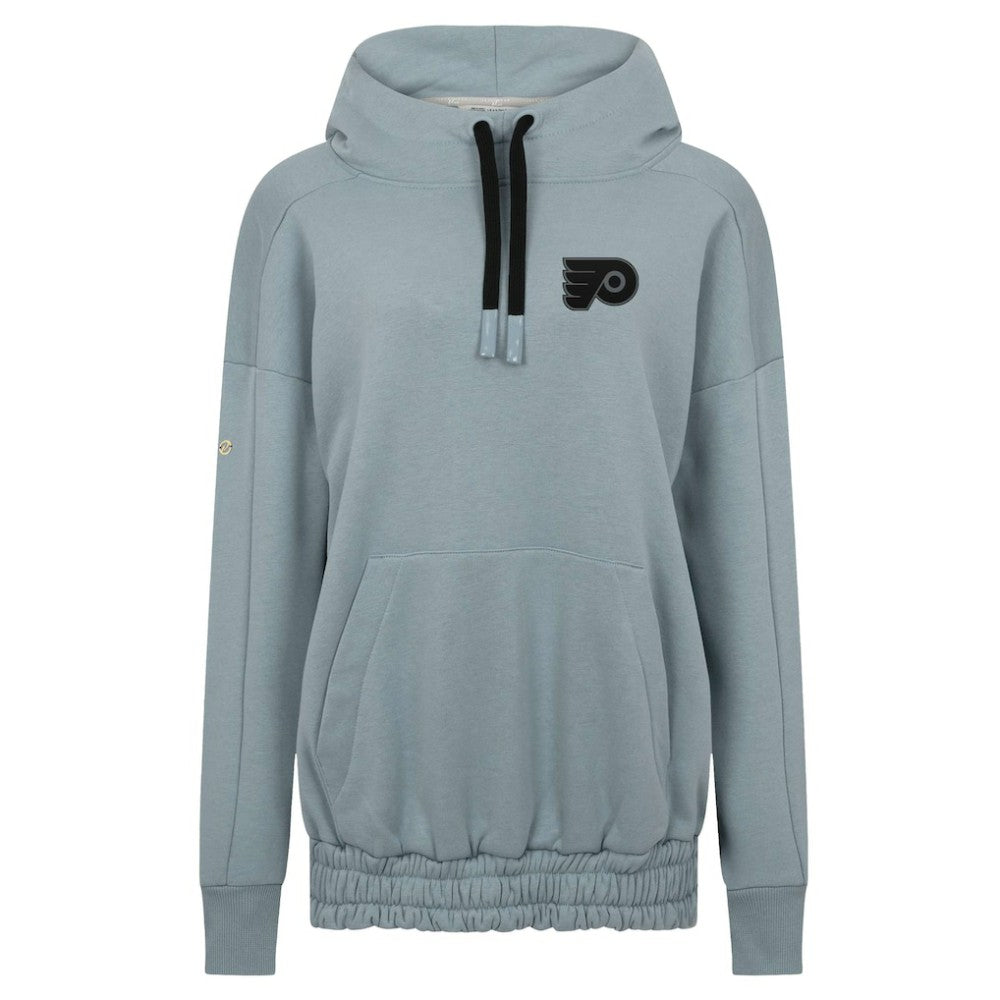 NHL Philadelphia Flyers Levelwear Women's Waterfall Nightfall Pullover Hoodie - Gray