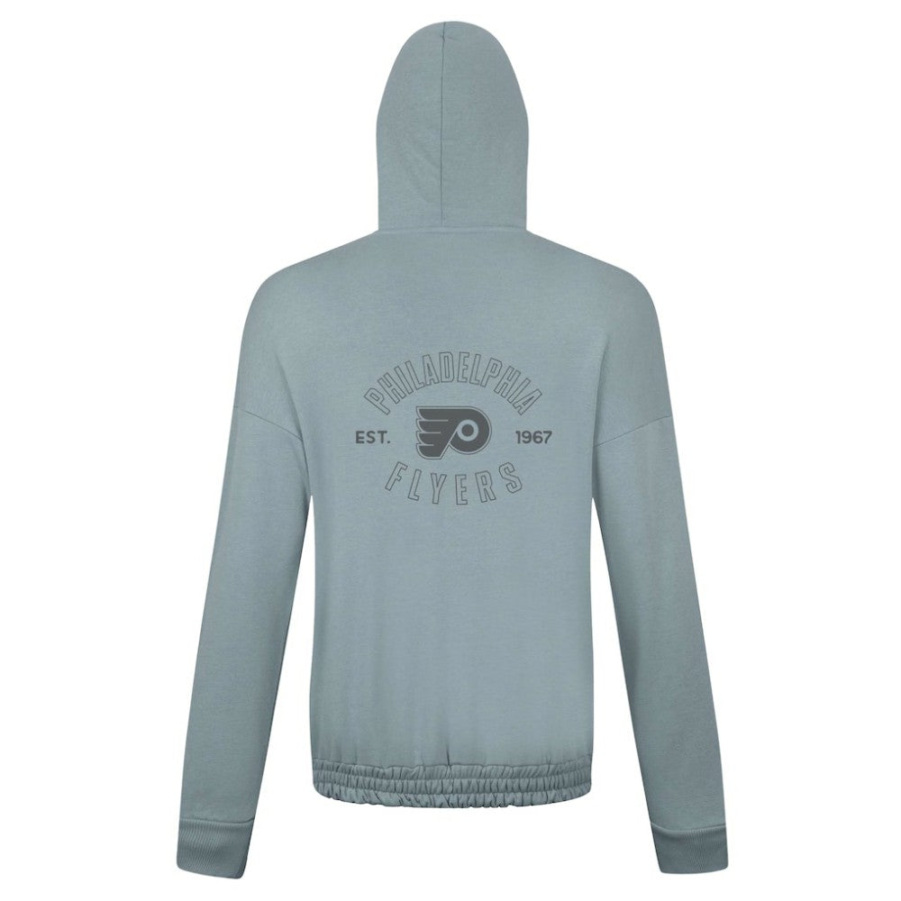 NHL Philadelphia Flyers Levelwear Women's Waterfall Nightfall Pullover Hoodie - Gray