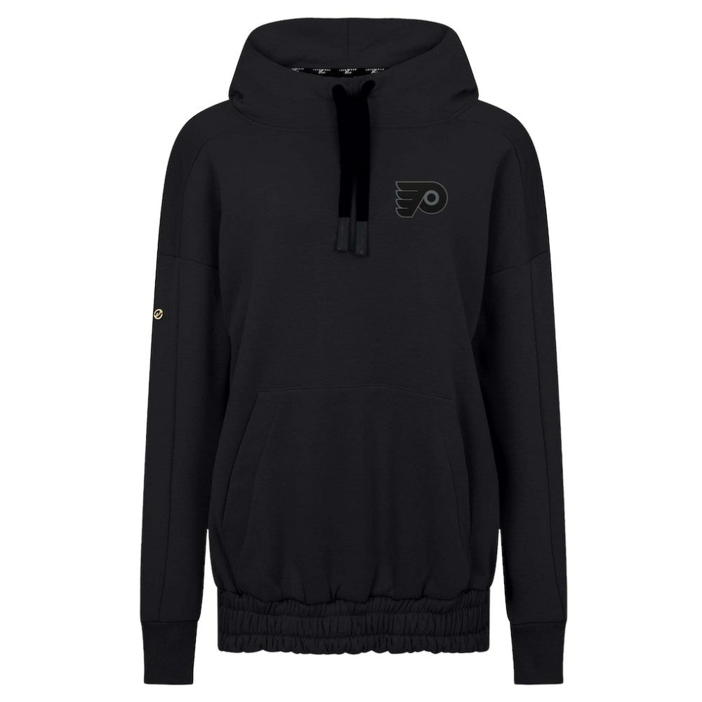 NHL Philadelphia Flyers Levelwear Women's Waterfall Nightfall Pullover Hoodie - Black