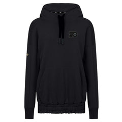 NHL Philadelphia Flyers Levelwear Women's Waterfall Nightfall Pullover Hoodie - Black