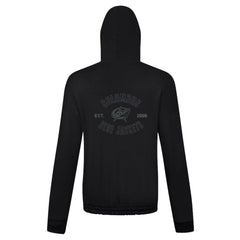 NHL Columbus Blue Jackets Levelwear Women's Waterfall Nightfall Pullover Hoodie - Black