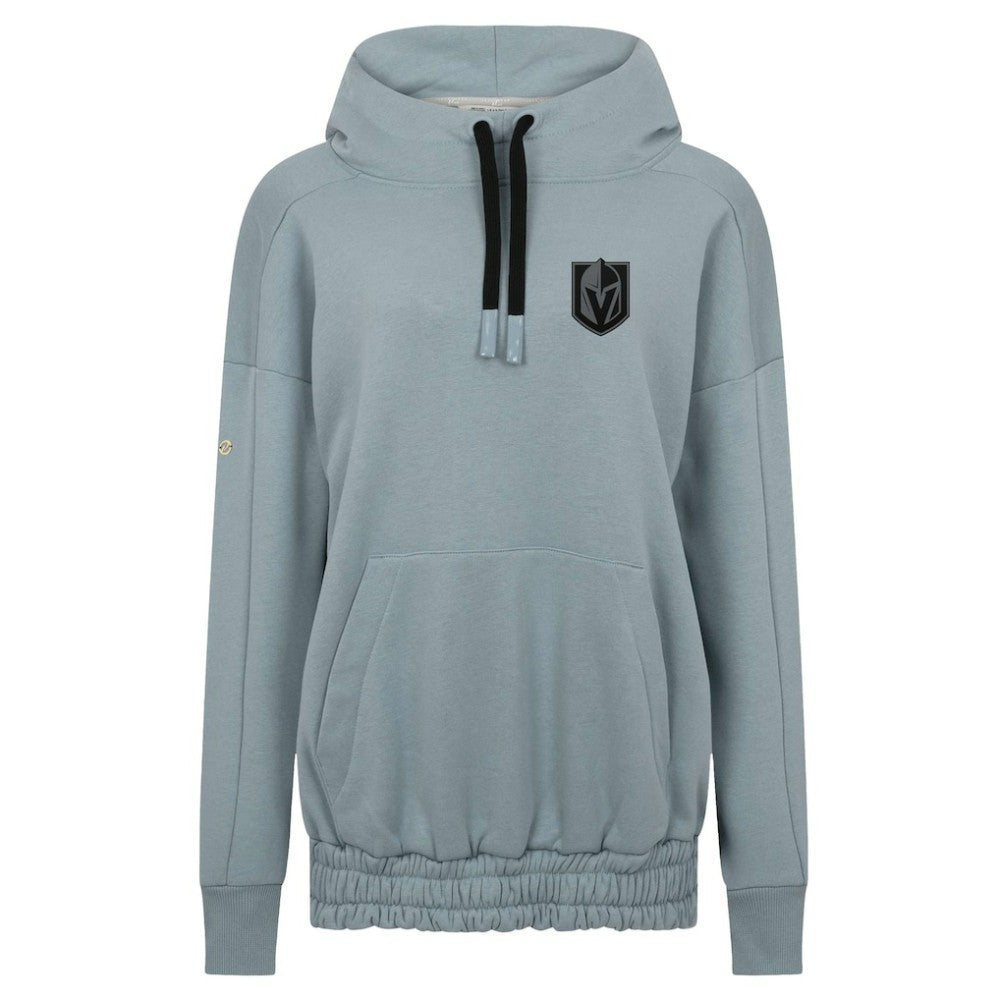 NHL Vegas Golden Knights Levelwear Women's Waterfall Nightfall Pullover Hoodie - Gray