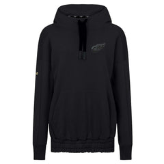 NHL Detroit Red Wings Levelwear Women's Waterfall Nightfall Pullover Hoodie - Black