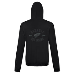 NHL Detroit Red Wings Levelwear Women's Waterfall Nightfall Pullover Hoodie - Black