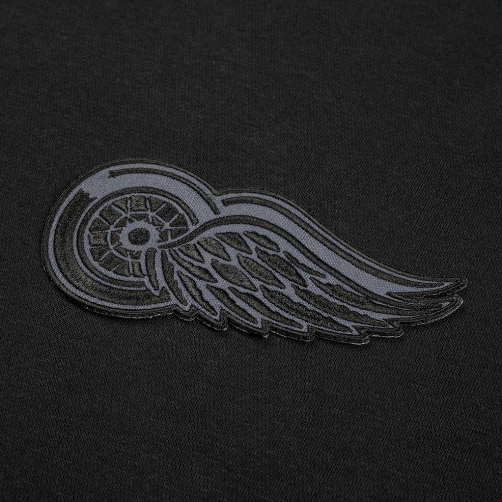 NHL Detroit Red Wings Levelwear Women's Waterfall Nightfall Pullover Hoodie - Black