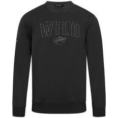 NHL Minnesota Wild Levelwear Zane Darkmoon Pullover Sweatshirt - Black