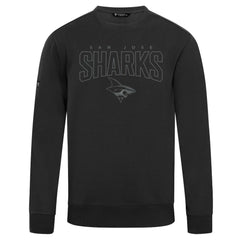NHL San Jose Sharks Levelwear Zane Darkmoon Pullover Sweatshirt - Black