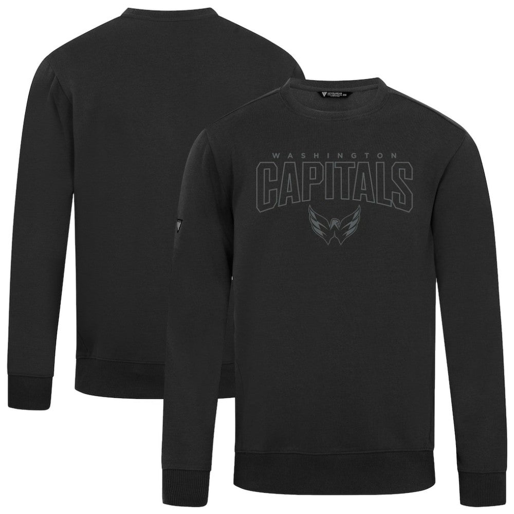 NHL Washington Capitals Levelwear Zane Darkmoon Pullover Sweatshirt - Black