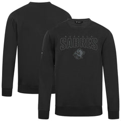 NHL Buffalo Sabres Levelwear Zane Darkmoon Pullover Sweatshirt - Black