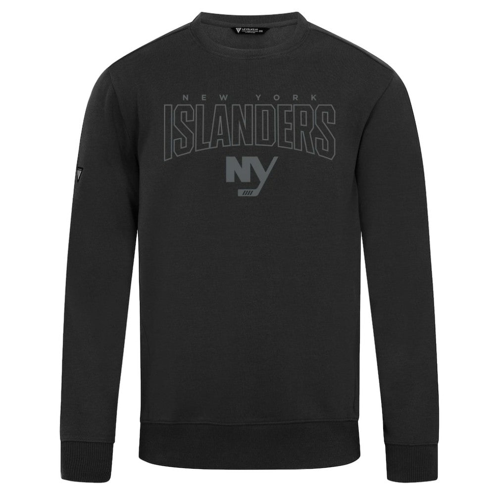 NHL New York Islanders Levelwear Zane Darkmoon Pullover Sweatshirt - Black
