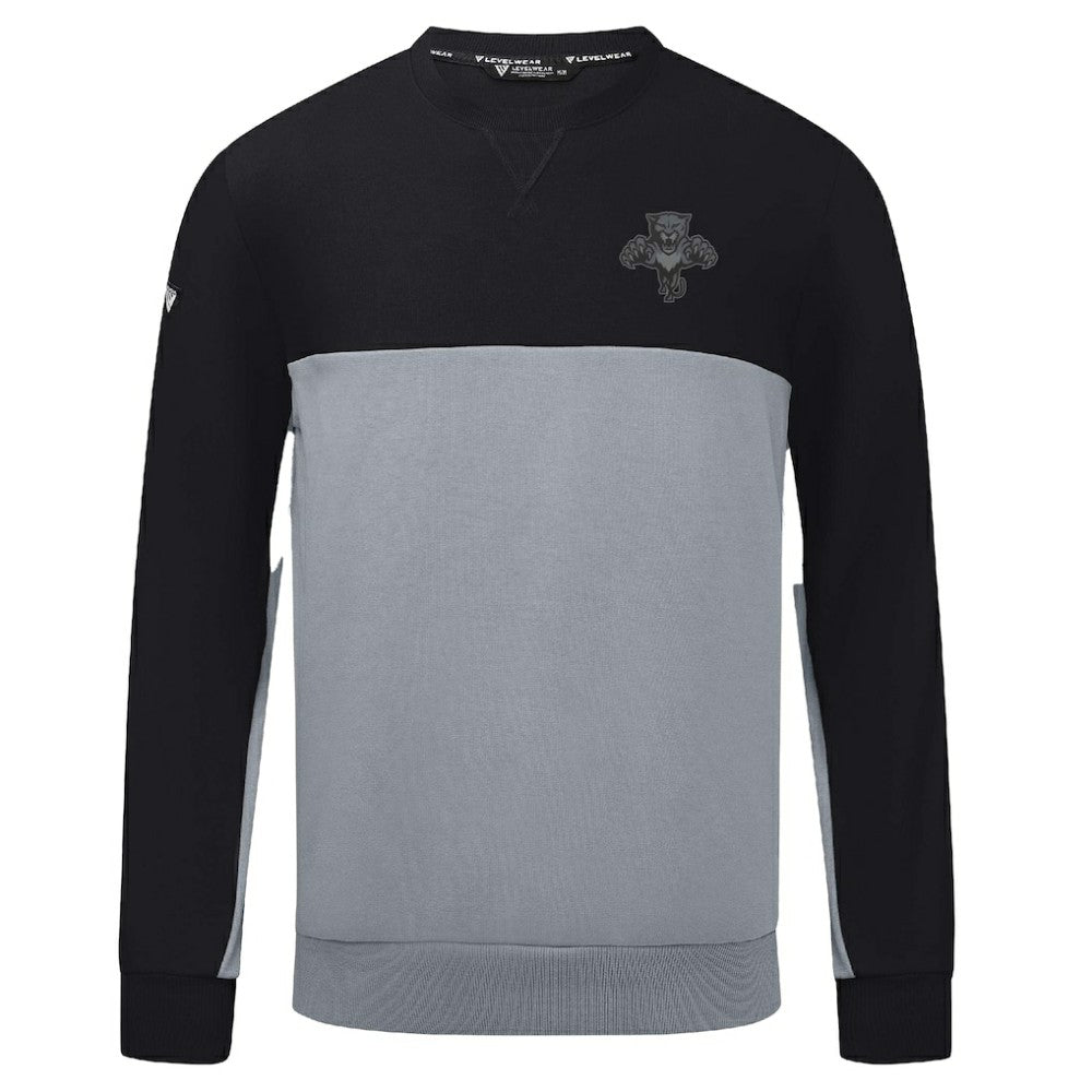 NHL Florida Panthers Levelwear Legacy Nightfall Pullover Sweatshirt - Black/Gray