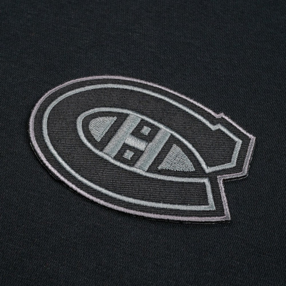 NHL Montreal Canadiens Levelwear Legacy Nightfall Pullover Sweatshirt - Black/Gray