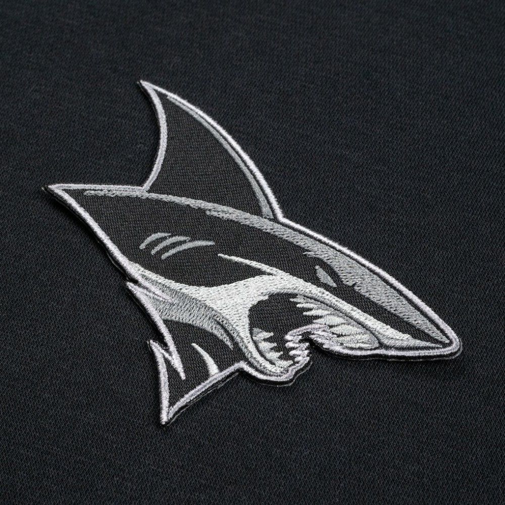 NHL San Jose Sharks Levelwear Legacy Nightfall Pullover Sweatshirt - Black/Gray