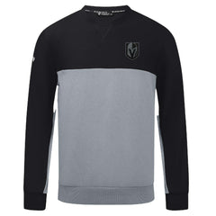 NHL Vegas Golden Knights Levelwear Legacy Nightfall Pullover Sweatshirt - Black/Gray