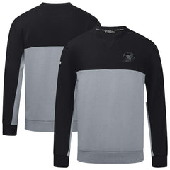 NHL Pittsburgh Penguins Levelwear Legacy Nightfall Pullover Sweatshirt - Black/Gray