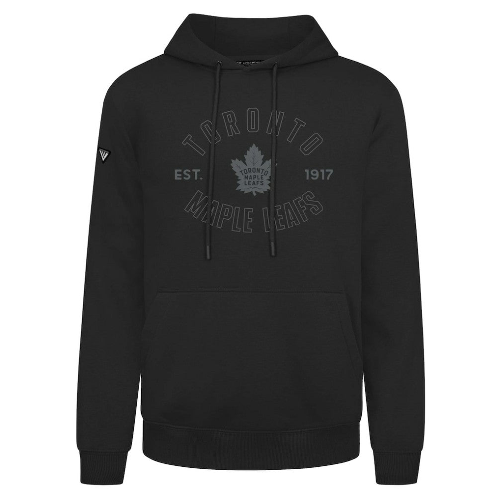 NHL Toronto Maple Leafs Levelwear Podium Abyssal Pullover Hoodie - Black