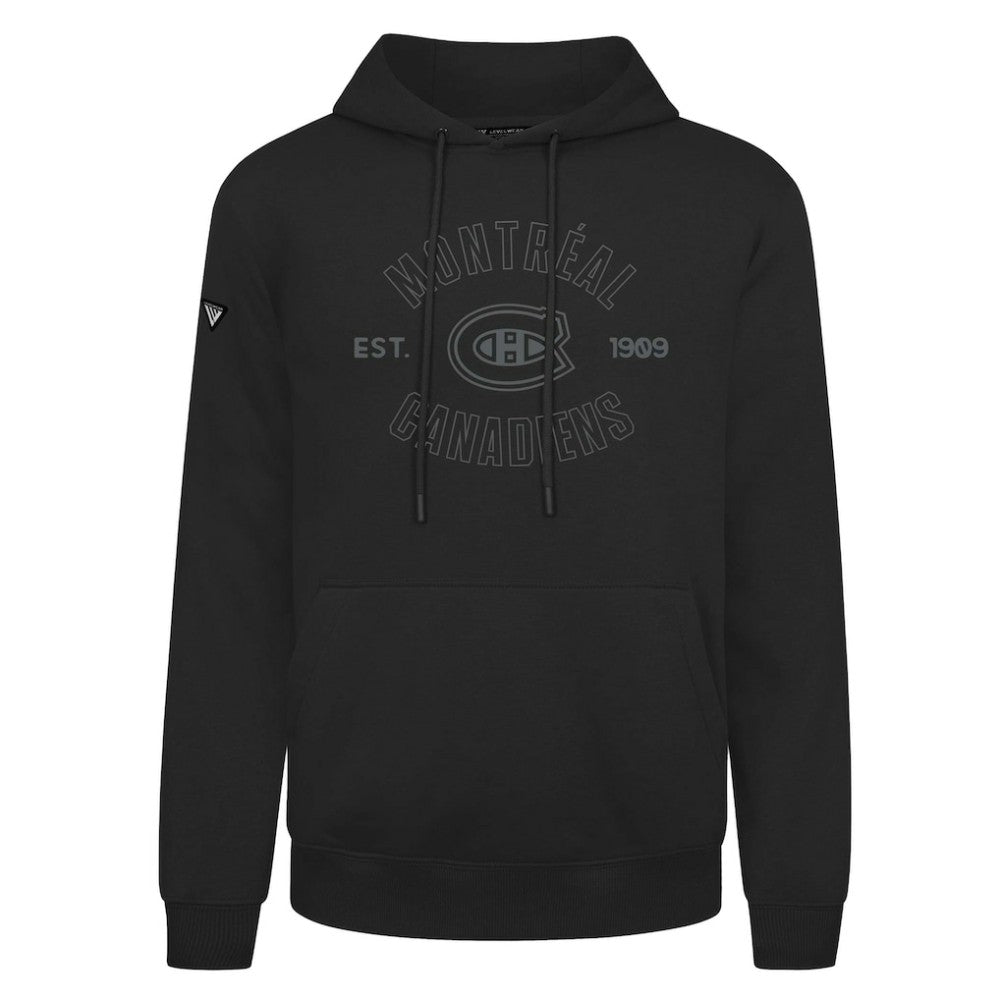 NHL Montreal Canadiens Levelwear Podium Abyssal Pullover Hoodie - Black