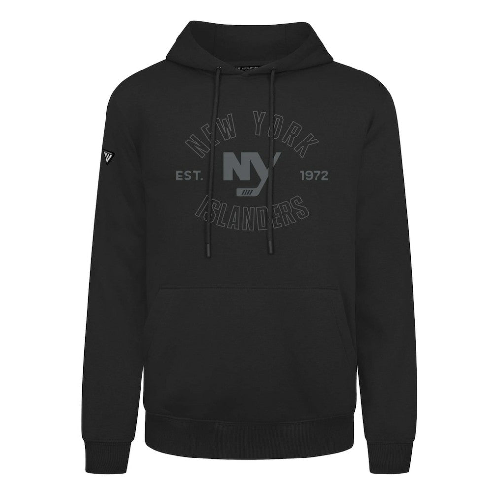 NHL New York Islanders Levelwear Podium Abyssal Pullover Hoodie - Black