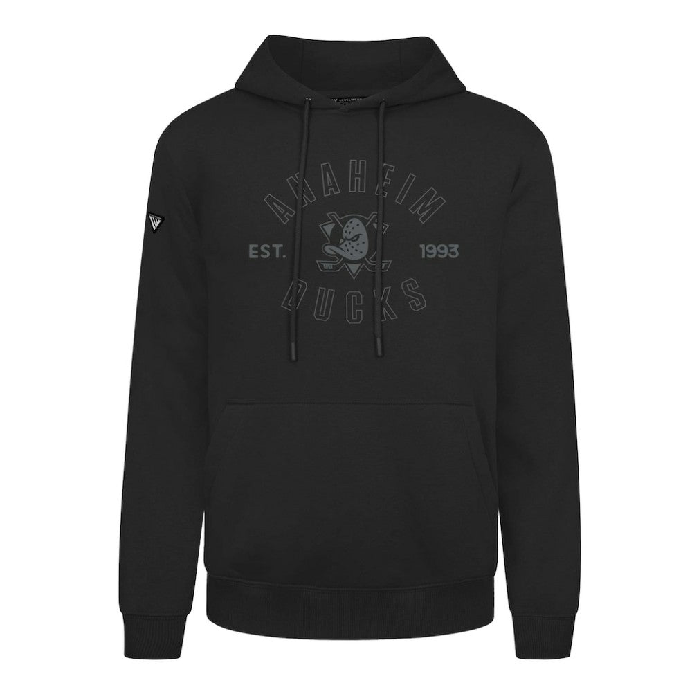 NHL Anaheim Ducks Levelwear Podium Abyssal Pullover Hoodie - Black