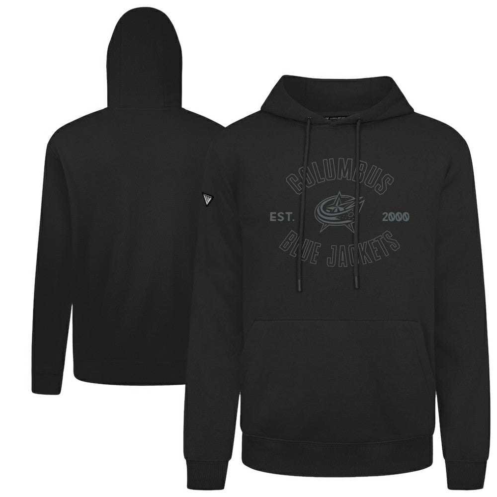 NHL Columbus Blue Jackets Levelwear Podium Abyssal Pullover Hoodie - Black