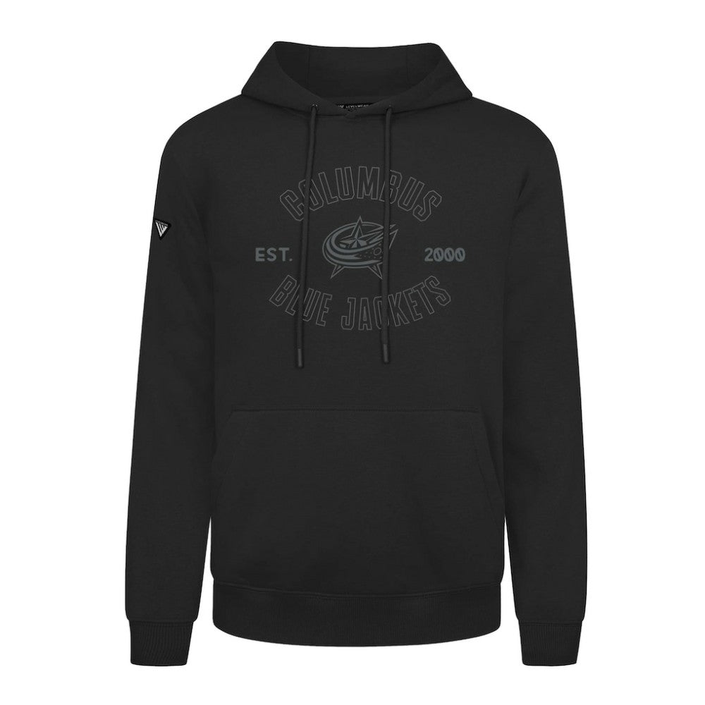 NHL Columbus Blue Jackets Levelwear Podium Abyssal Pullover Hoodie - Black