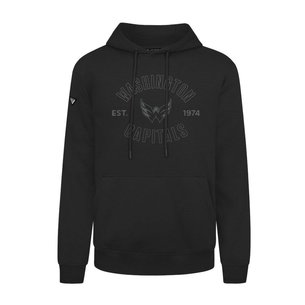 NHL Washington Capitals Levelwear Podium Abyssal Pullover Hoodie - Black