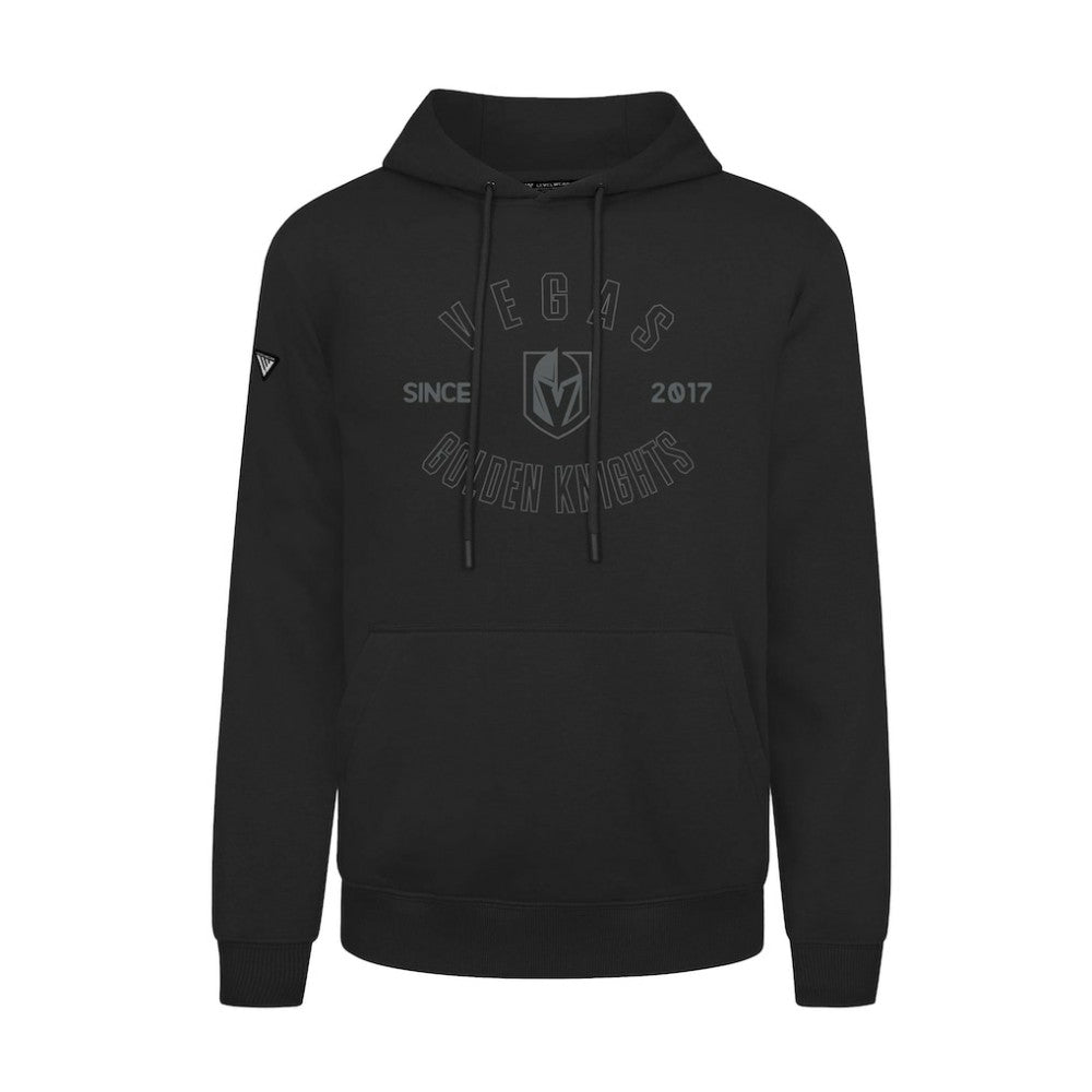 NHL Vegas Golden Knights Levelwear Podium Abyssal Pullover Hoodie - Black