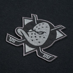 NHL Anaheim Ducks Levelwear Murray Nightfall Quarter-Zip Jacket - Black