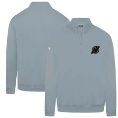 NHL New Jersey Devils Levelwear Murray Nightfall Quarter-Zip Jacket - Gray