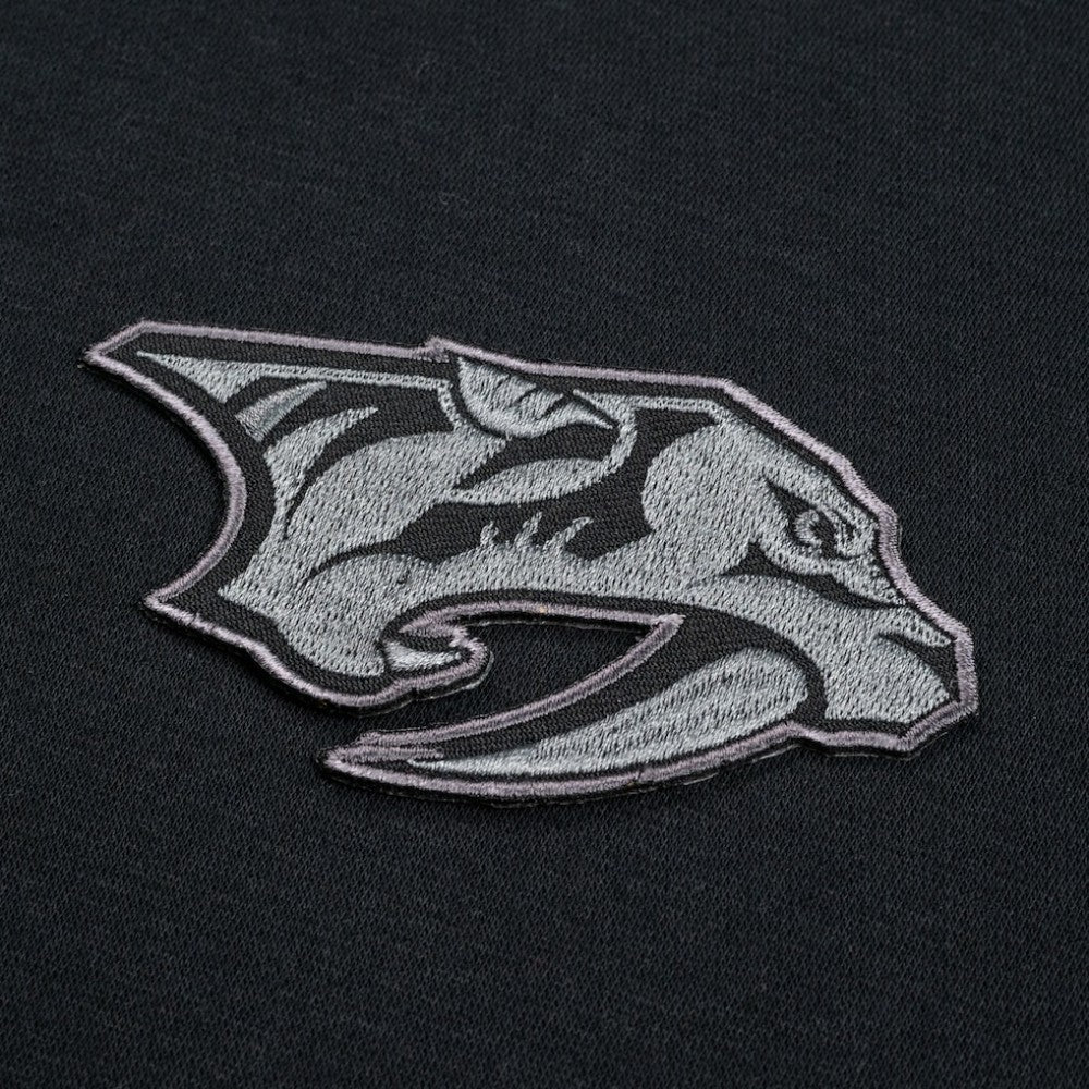 NHL Nashville Predators Levelwear Murray Nightfall Quarter-Zip Jacket - Black