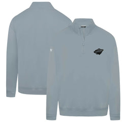 NHL Minnesota Wild Levelwear Murray Nightfall Quarter-Zip Jacket - Gray