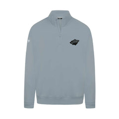 NHL Minnesota Wild Levelwear Murray Nightfall Quarter-Zip Jacket - Gray