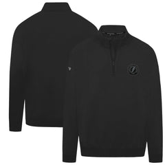 NHL Tampa Bay Lightning Levelwear Murray Nightfall Quarter-Zip Jacket - Black