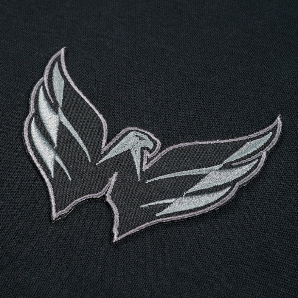 NHL Washington Capitals Levelwear Murray Nightfall Quarter-Zip Jacket - Black