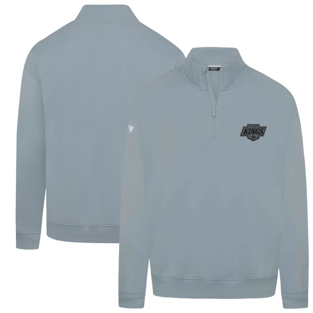 NHL Los Angeles Kings Levelwear Murray Nightfall Quarter-Zip Jacket - Gray