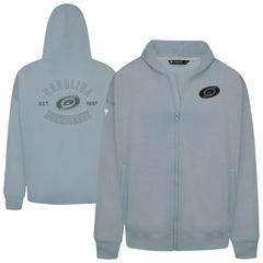 NHL Carolina Hurricanes Levelwear Uphill Abyssal Full-Zip Hoodie - Gray