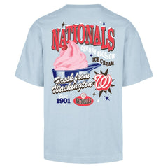 Washington Nationals '47 Ice Cream Parlor Foundation T-Shirt - Light Blue T-shirts