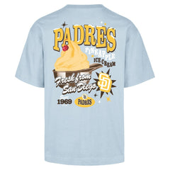 San Diego Padres '47 Ice Cream Parlor Foundation T-Shirt - Light Blue T-shirts