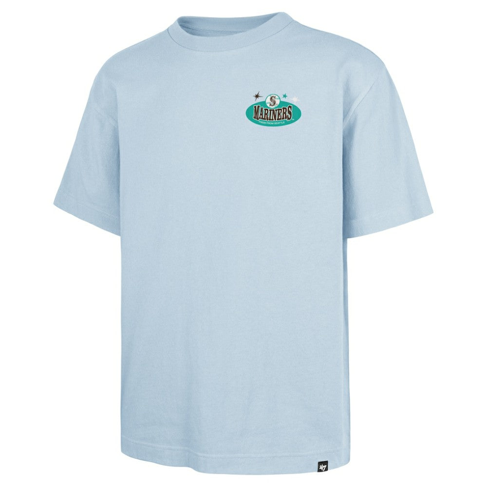 Seattle Mariners '47 Ice Cream Parlor Foundation T-Shirt - Light Blue T-shirts