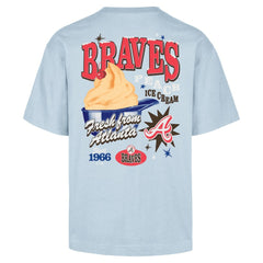 Atlanta Braves '47 Ice Cream Parlor Foundation T-Shirt - Light Blue T-shirts