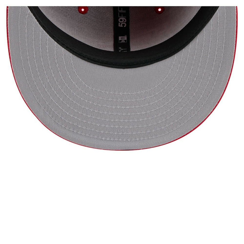 Kansas City Chiefs New Era State Stitch 59FIFTY Fitted Hat Red