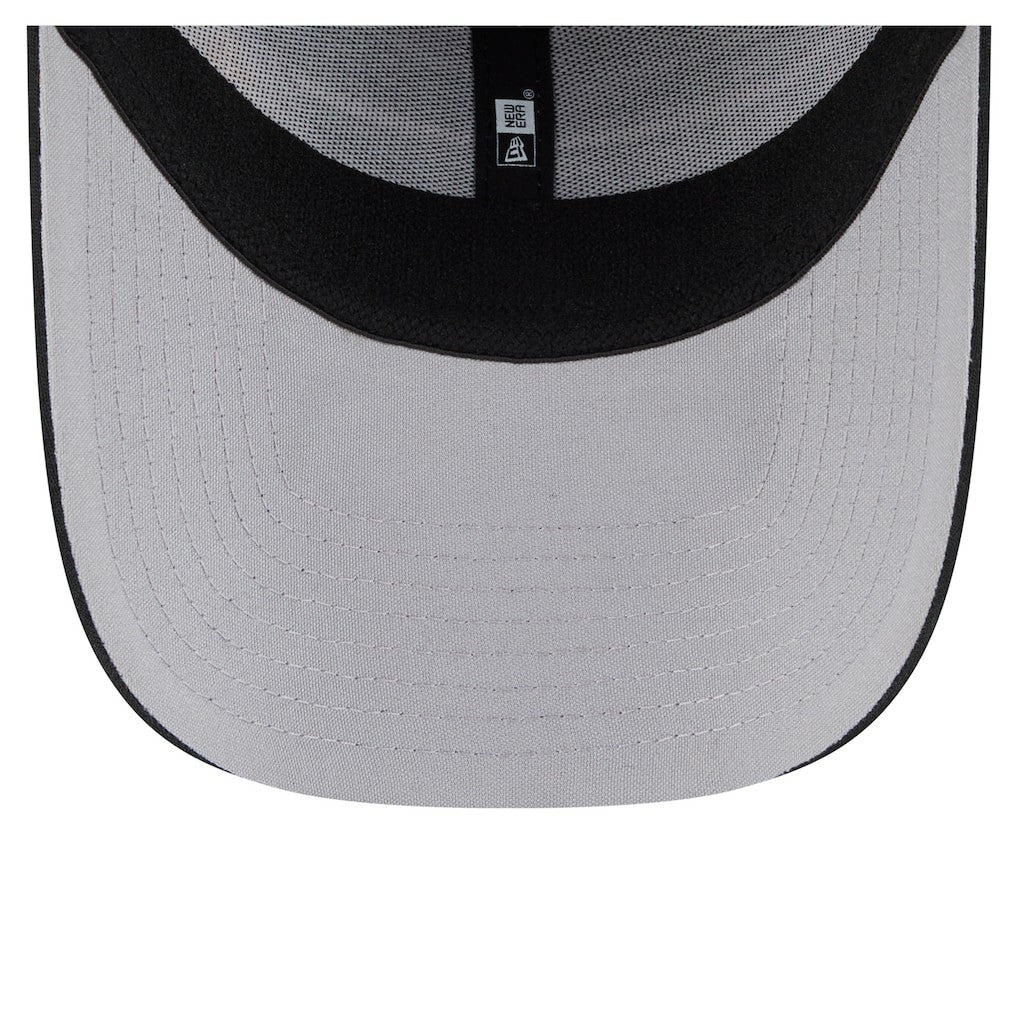 Pittsburgh Steelers New Era Stripes 39THIRTY Flex Hat Black