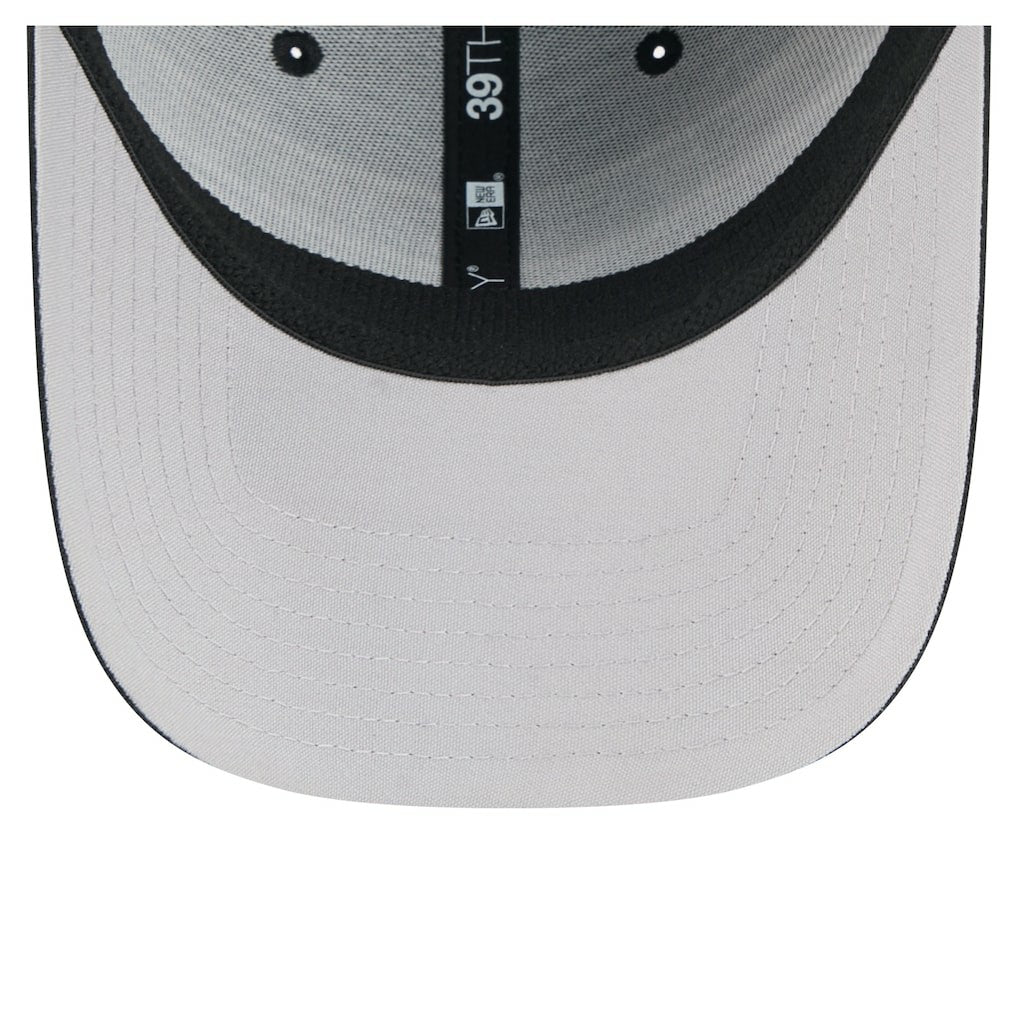 Baltimore Ravens New Era Stripes 39THIRTY Flex Hat Black