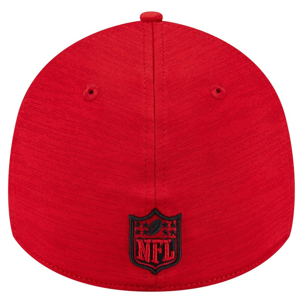 San Francisco 49ers New Era Stripes 39THIRTY Flex Hat Scarlet