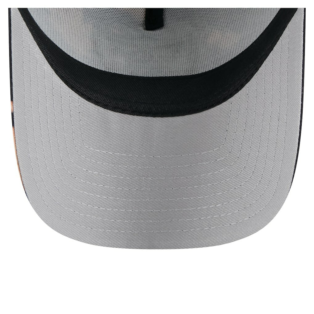 Las Vegas Raiders New Era Bleached 9FORTY A-Frame Adjustable Hat Black