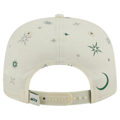 New York Jets New Era Celestial Golfer Snapback Hat Cream