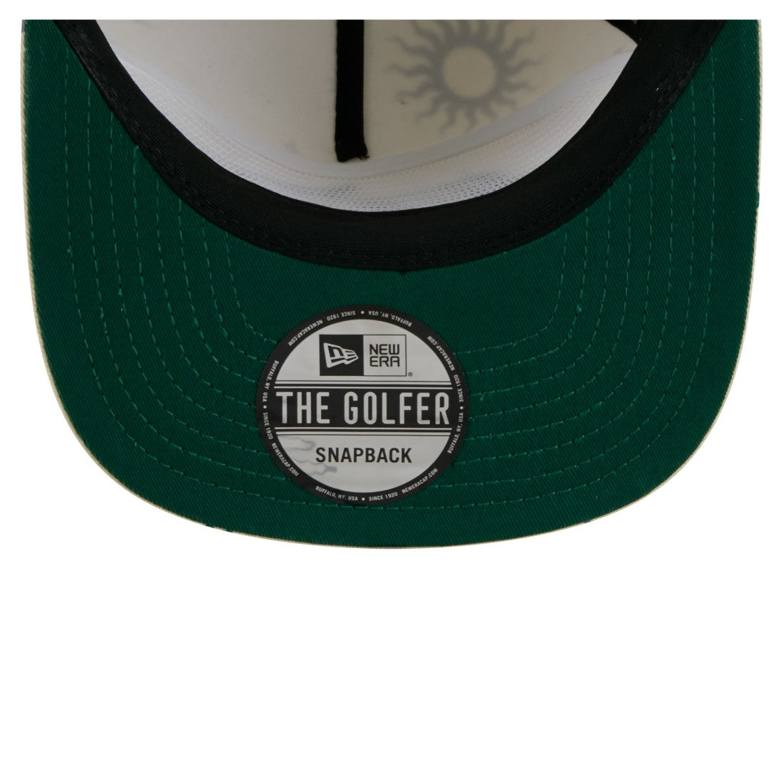 New York Jets New Era Celestial Golfer Snapback Hat Cream