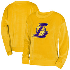 Los Angeles Lakers Outerstuff Youth Girls Step Back Sweatshirt Gold