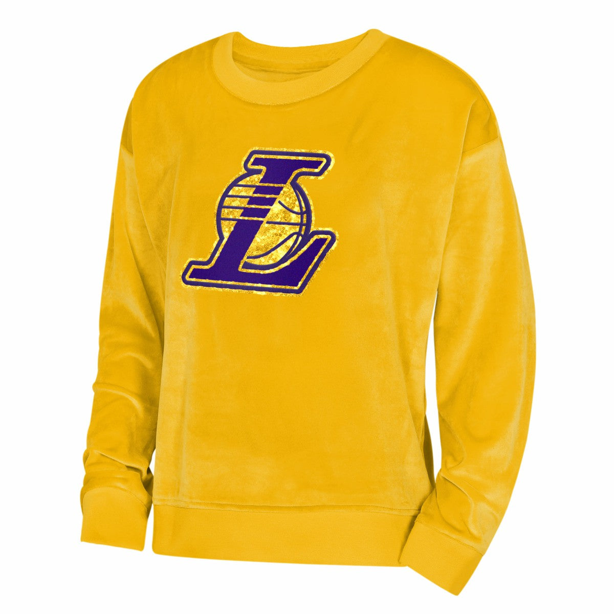 Los Angeles Lakers Outerstuff Youth Girls Step Back Sweatshirt Gold